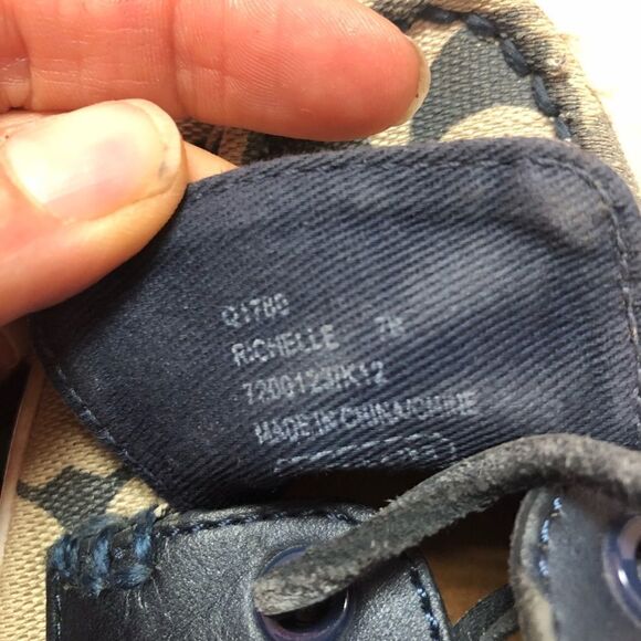 Coach Richelle boat shoes navy coach logo 7 - Picture 5 of 8